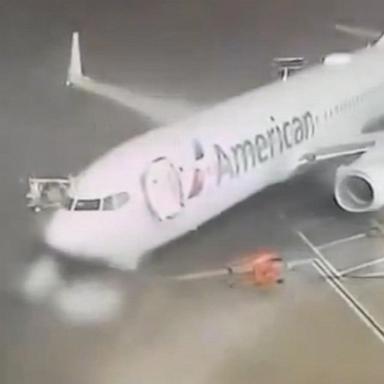 VIDEO: Wicked weather wreaks havoc with air travel