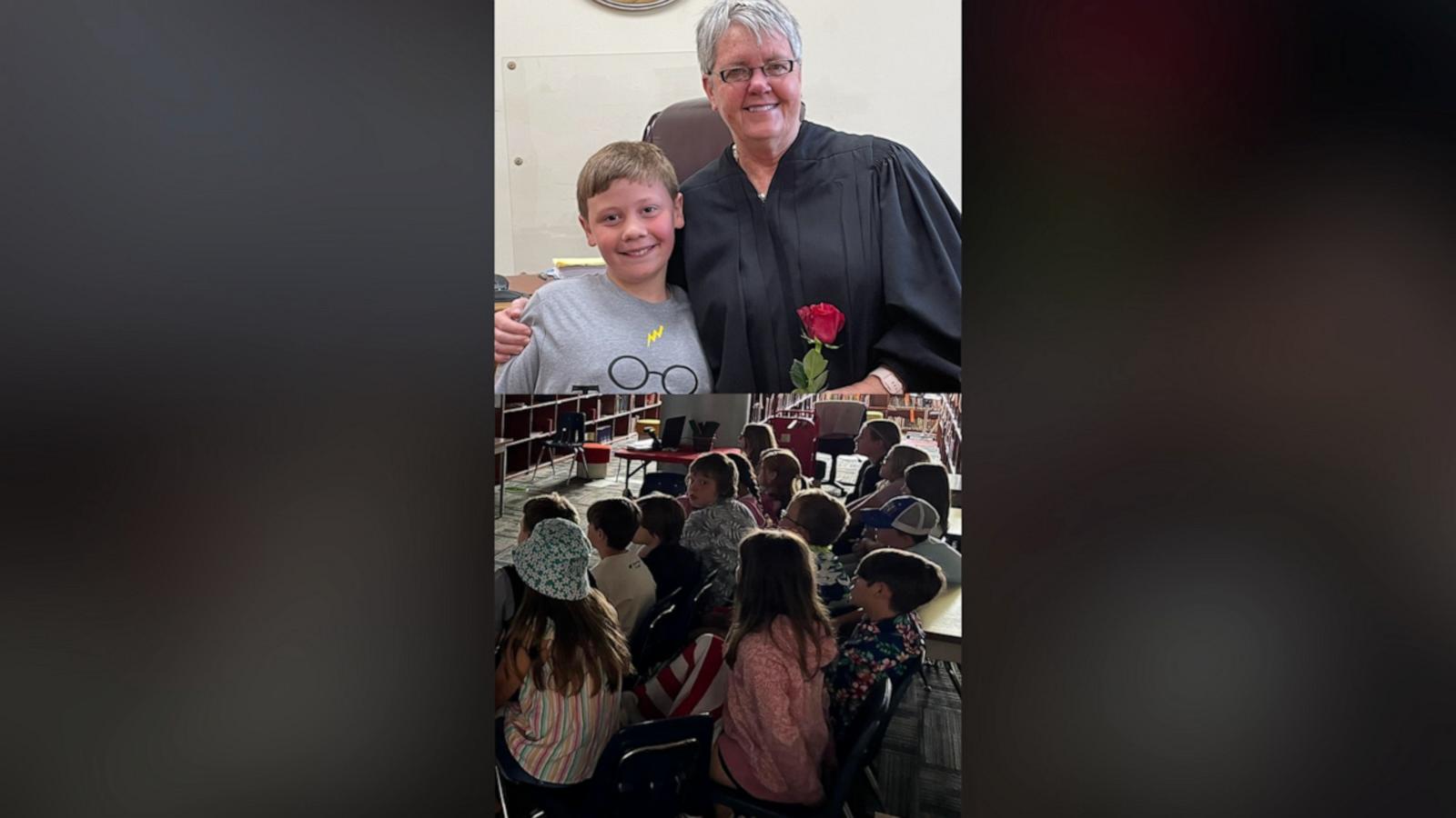 Luke Kissinger found his forever home. When it was time for his official adoption, he had an idea to set up a livestream so his classmates could watch.