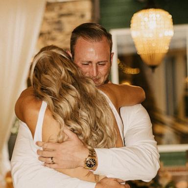 VIDEO: Watch the emotional moment sister surprises brother with sibling dance at her wedding 