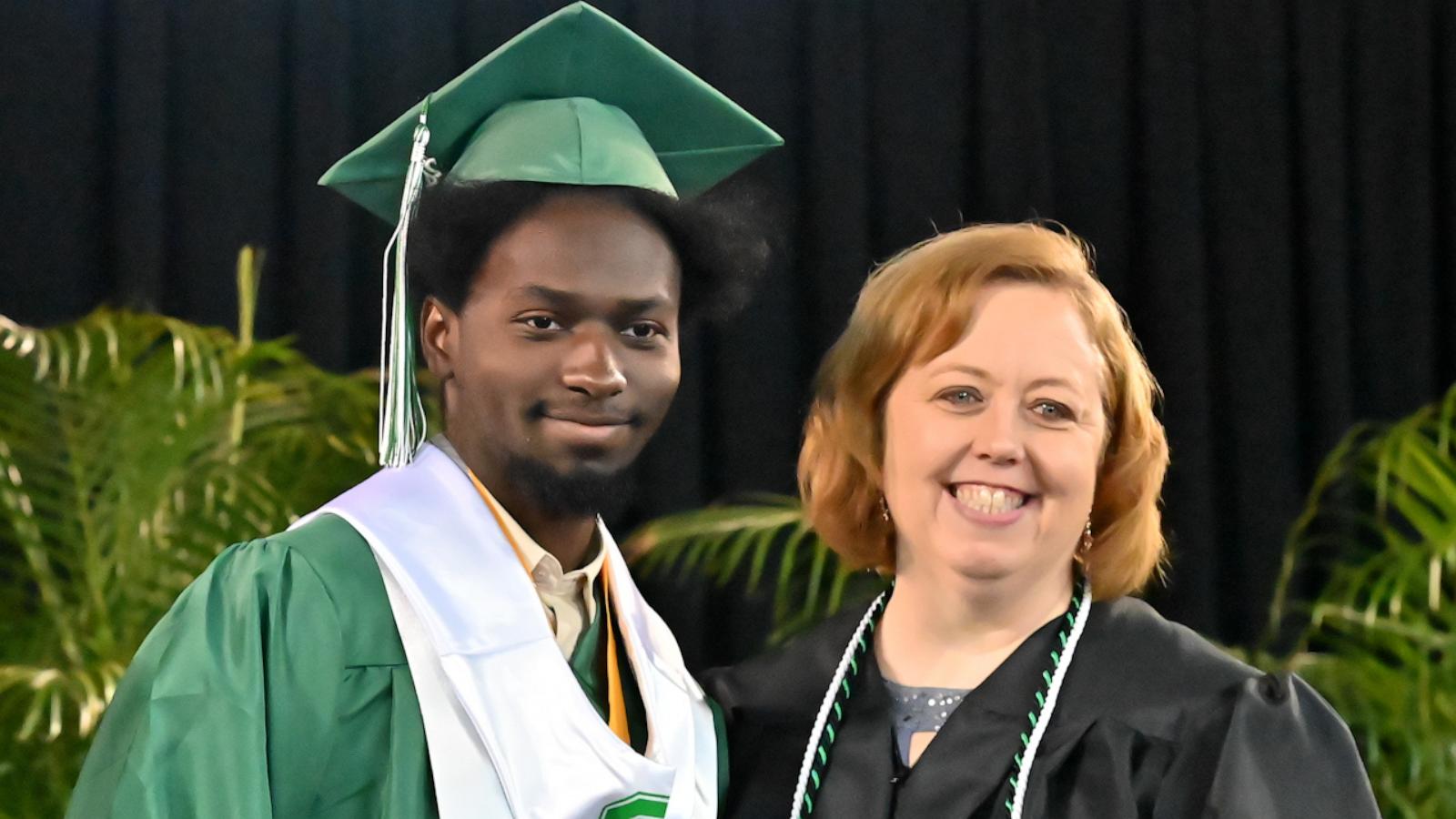 VIDEO: Homeless student graduates high school as valedictorian