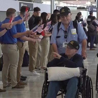 VIDEO: WWII veterans return to Normandy