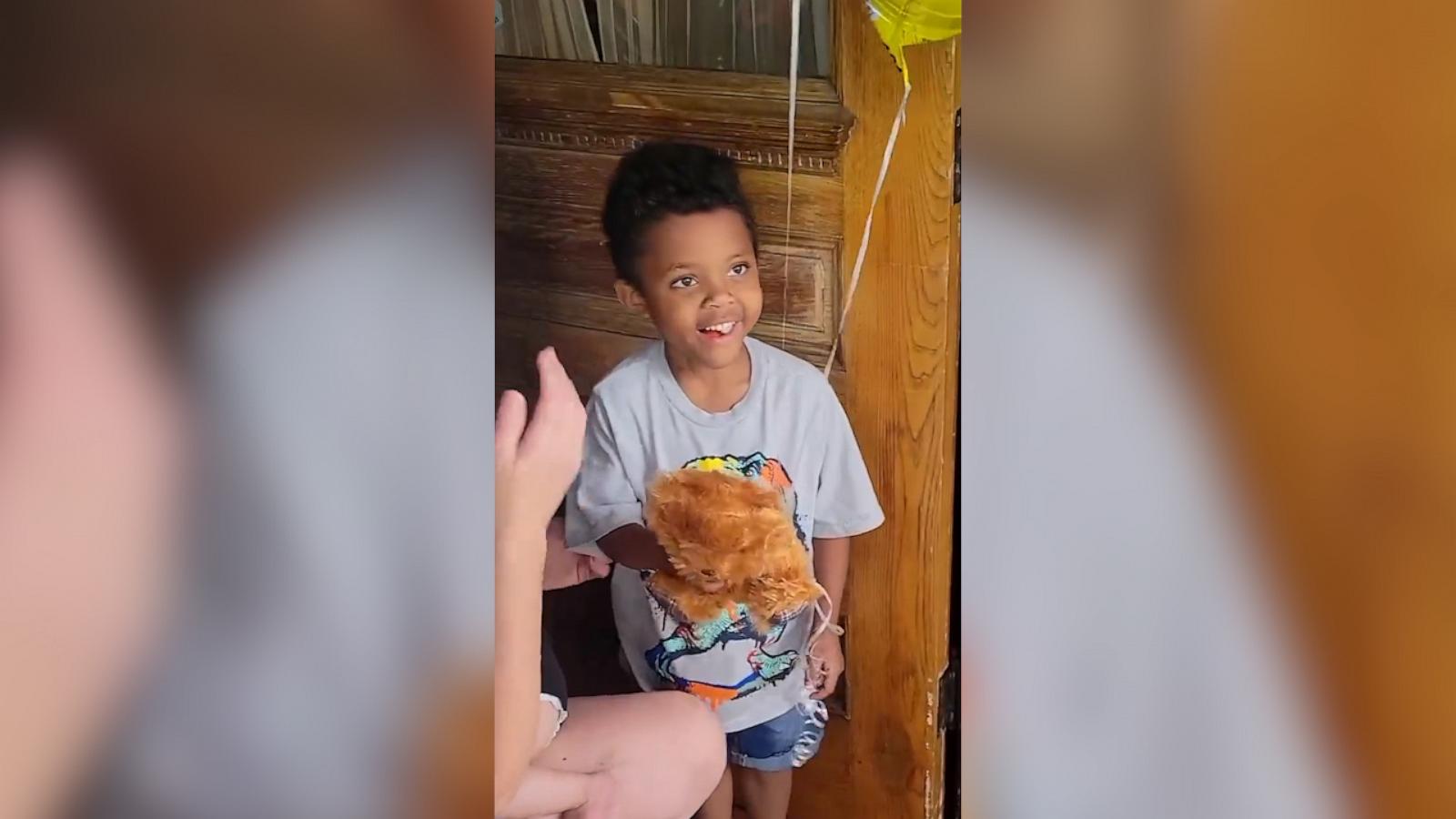 VIDEO: See the heartwarming moment boy discovers liver donor is former teacher