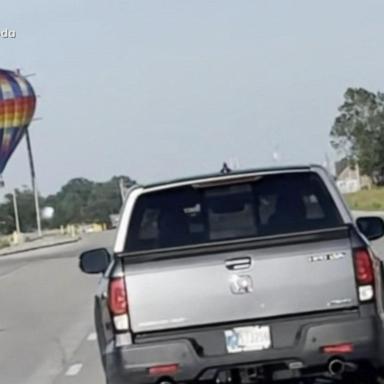 VIDEO: Several injured after hot air balloon crashes into power lines