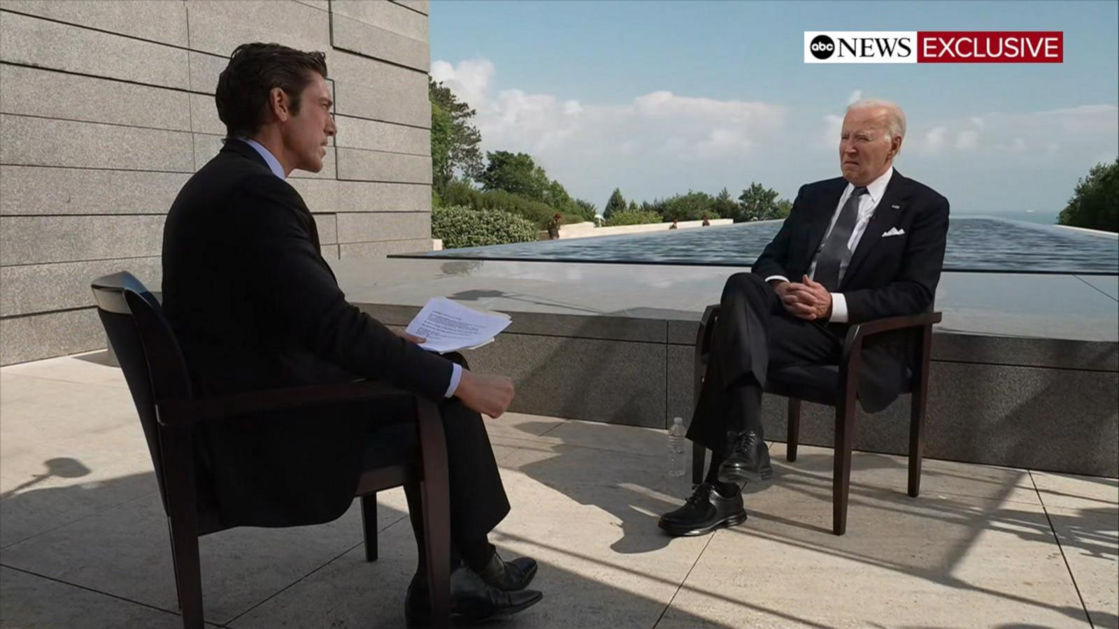 VIDEO: Exclusive: Biden tells Muir US weapons will not be used to strike Moscow or Kremlin