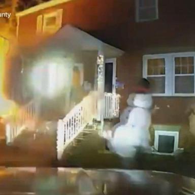 VIDEO: New video of VA home explosion intentionally being set