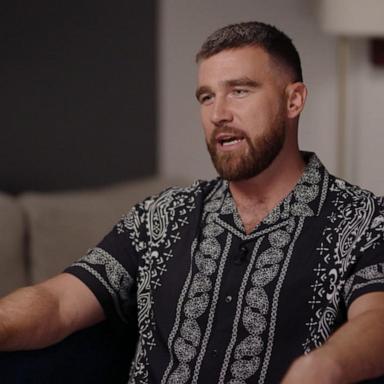 VIDEO: Travis Kelce opens up in exclusive interview