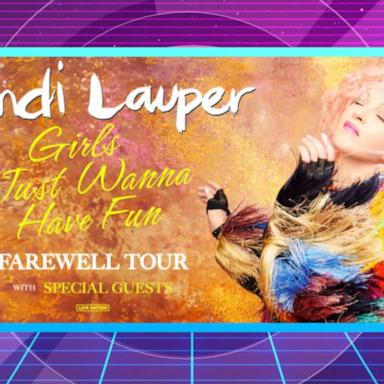 VIDEO: Cyndi Lauper announces her final 'Girls Just Want to Have Fun' tour