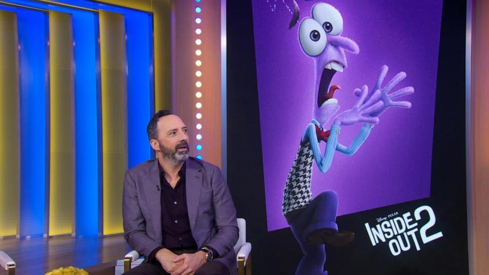 Tony Hale Talks Playing Fear In 'inside Out 2' 