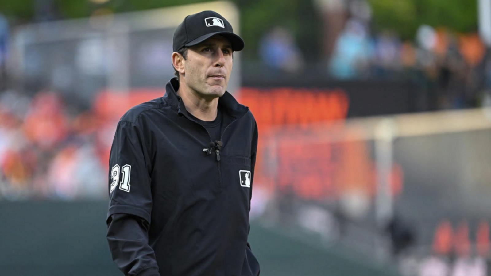 MLB umpire latest to face discipline for allegedly violating gambling ...