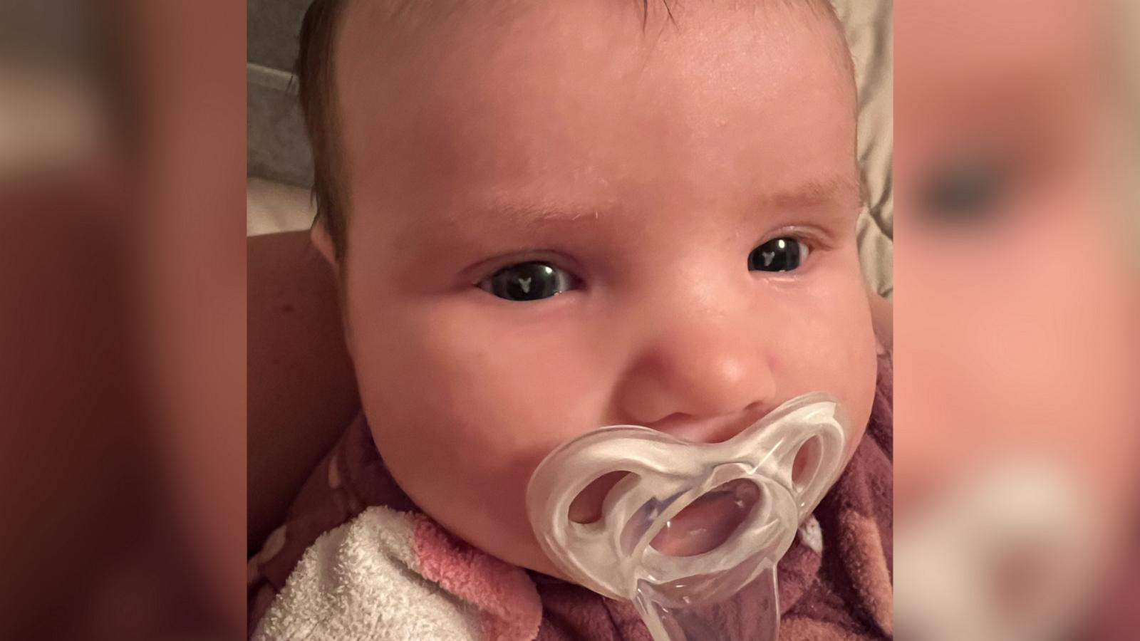 Mom helps save newborn’s vision, noticing cloudiness in her eyes while ...