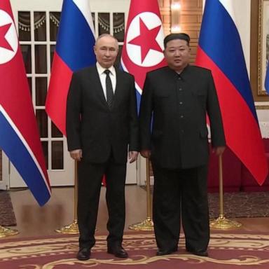 VIDEO: Vladimir Putin, Kim Jong Il meet in North Korea