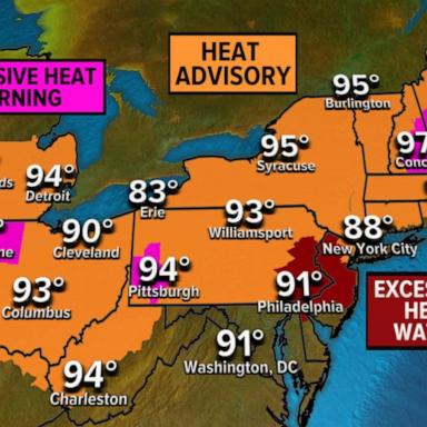 VIDEO: Record heat takes hold in parts of US