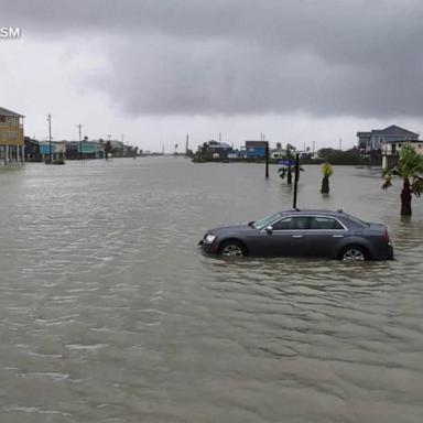 VIDEO: Tropical Storm Alberto hits Texas