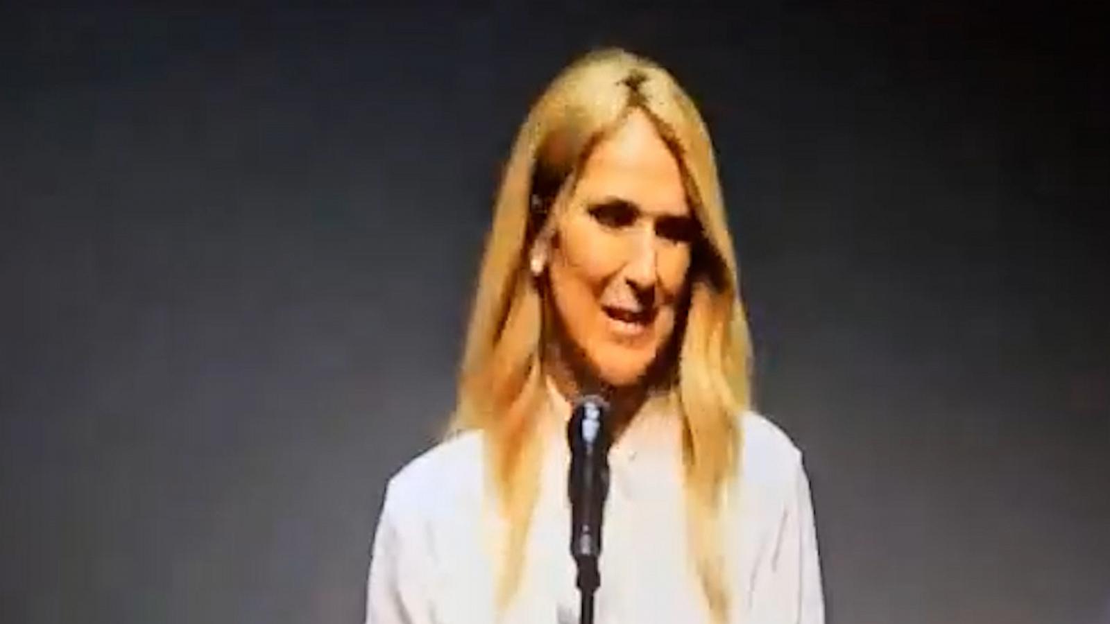 VIDEO: Celine Dion tells fans at documentary premiere 'I love you too'