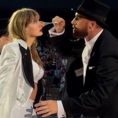 VIDEO: Taylor Swift surprises London concertgoers with Travis Kelce onstage appearance