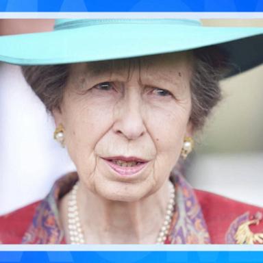 VIDEO: Princess Anne hospitalized after accident