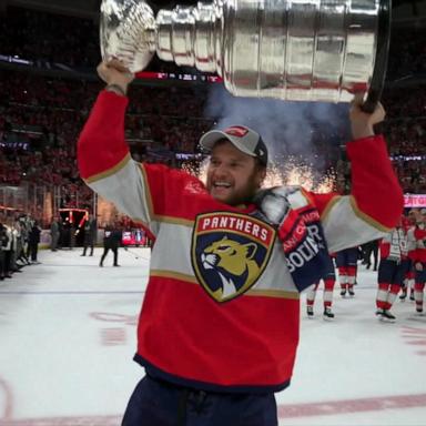 VIDEO: Florida Panthers win Stanley Cup