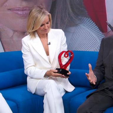 VIDEO: Dr. Jennifer Ashton presented with the Heartsaver Award 