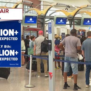 VIDEO: Airlines brace for record 4th of July travel week