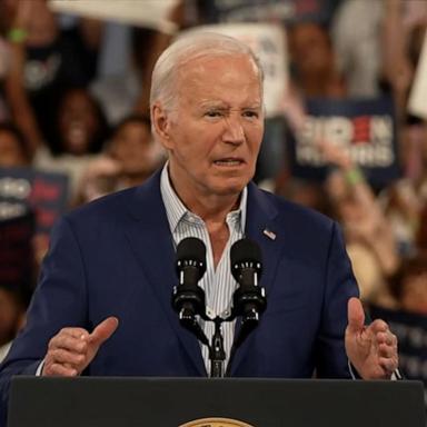 VIDEO: President Biden back on campaign trail after debate