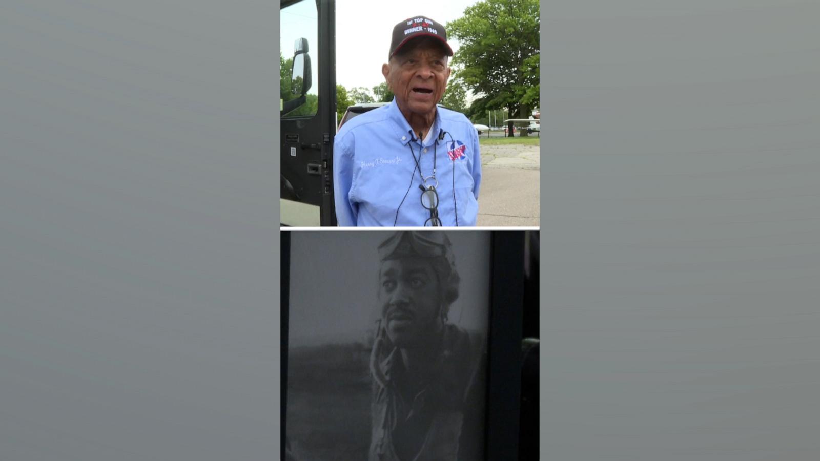 VIDEO: Tuskegee Airman celebrates 100th birthday on Fourth of July