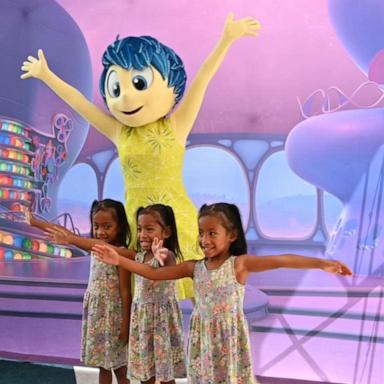 VIDEO: Disney Movie Moments screens 'Inside Out 2' at children's hospitals