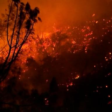 VIDEO: Wildfires and heat in California