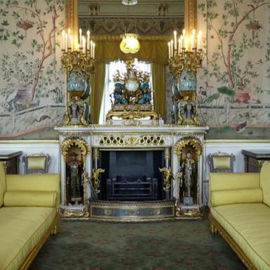 VIDEO: Rare look inside wing of Buckingham Palace