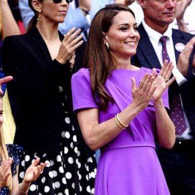 VIDEO: Kate Middleton attends Wimbledon amid cancer treatment