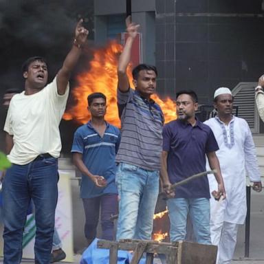 VIDEO: Protests break out in streets of Bangladesh