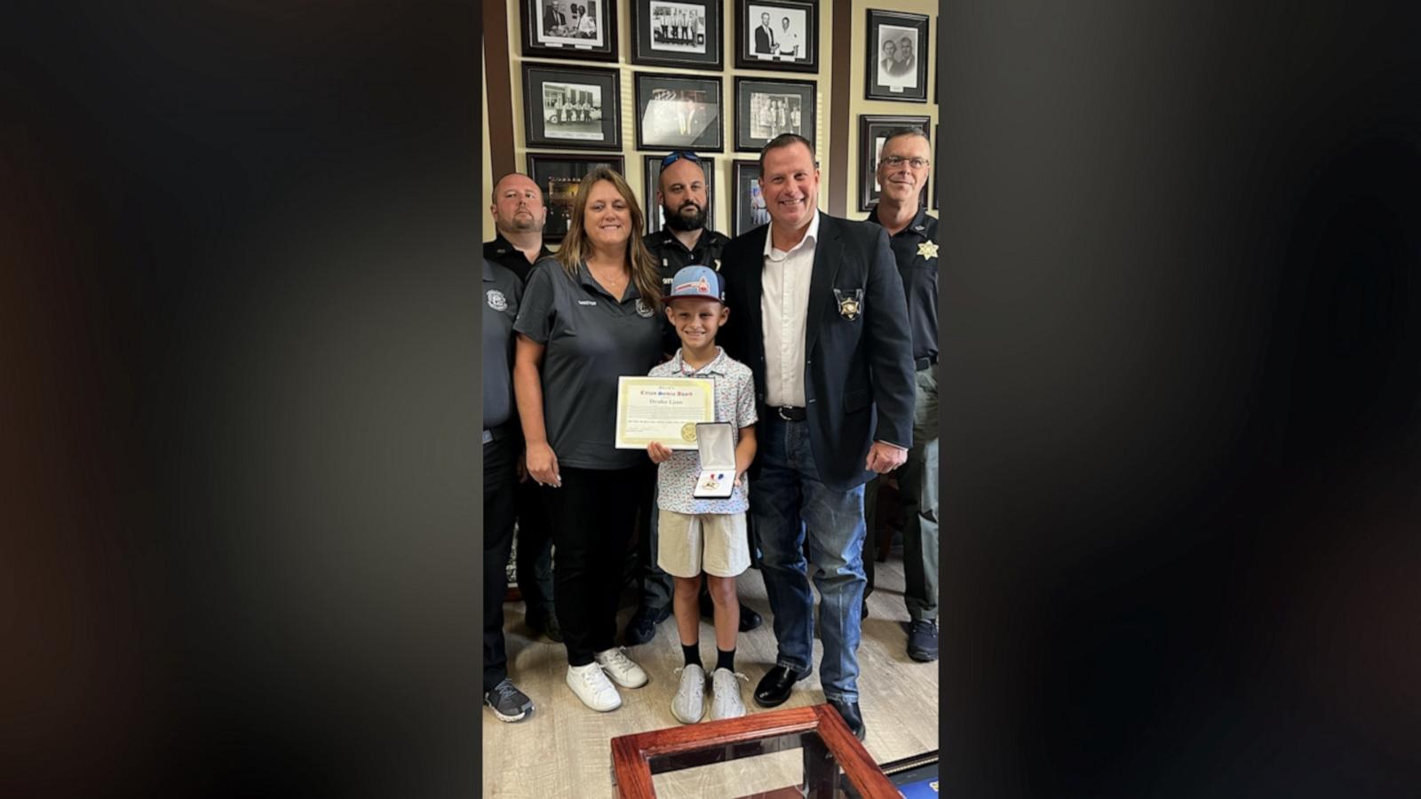 Drake Linn, then 10 years old, was a passenger in a car with his grandfather on the interstate. Then, he fell unconscious, and Drake took over.