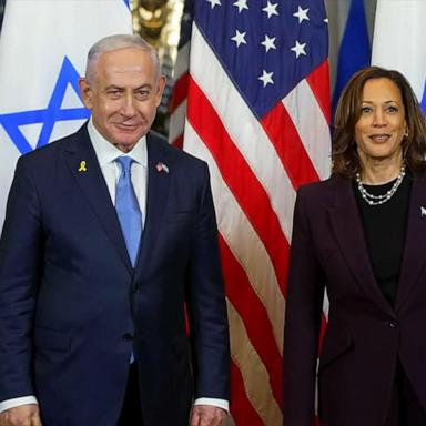 VIDEO: Netanyahu meets with Harris and Biden separately