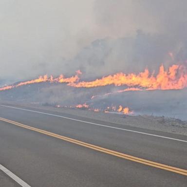 VIDEO: Largest wildfire of the year burning in California