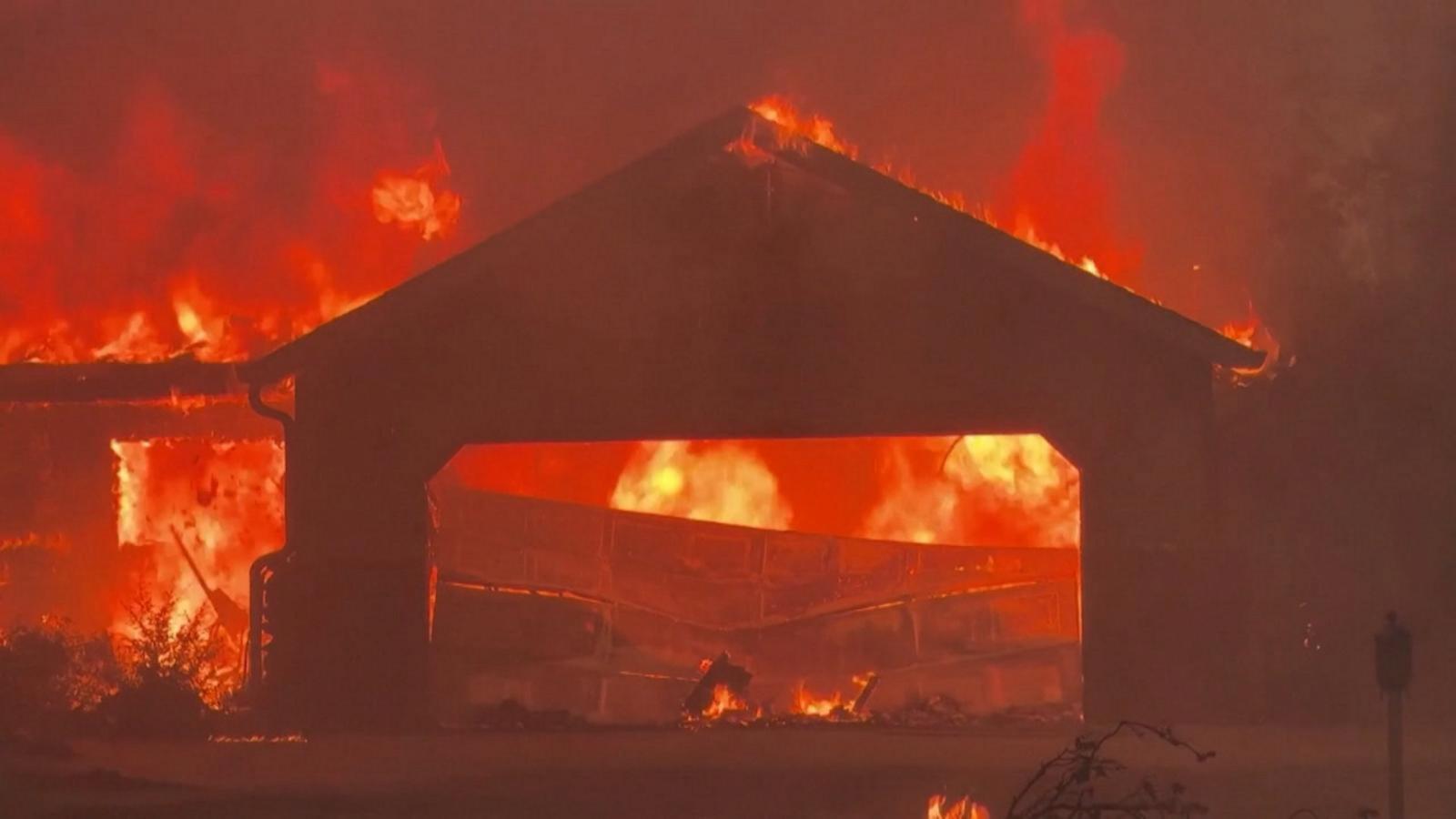 VIDEO: Park Fire now California’s 7th largest wildfire ever