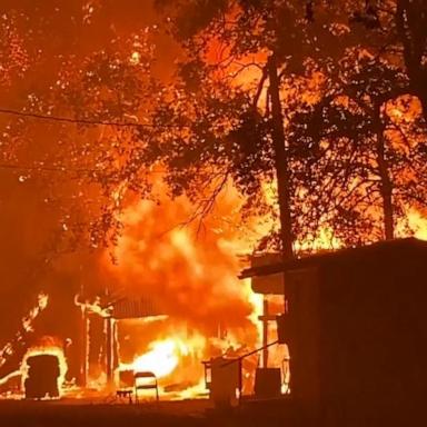 VIDEO: California Park Fire rages as arson suspect faces court