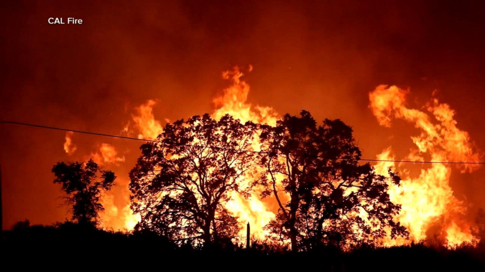 VIDEO: Race to control California wildfires