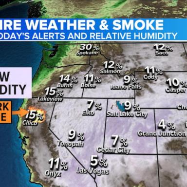 VIDEO: California wildfire causes dangerous air quality alerts