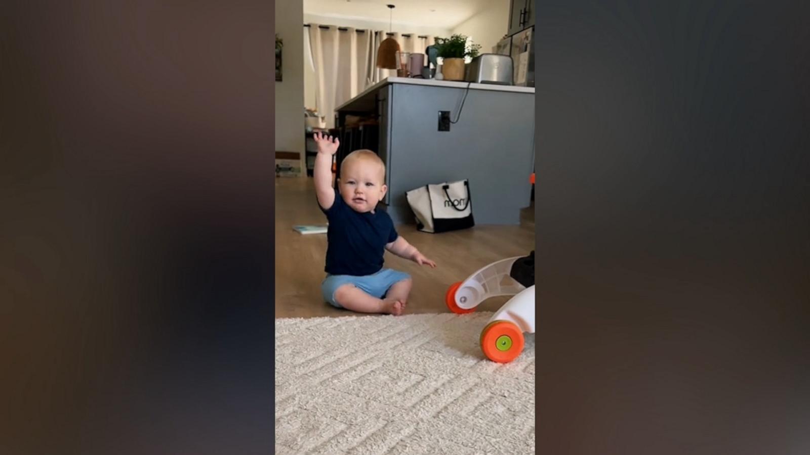 VIDEO: Baby has the cutest dance to 'I Like to Move It'