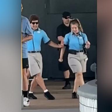 VIDEO: Disney cast members truly dance like no one is watching 