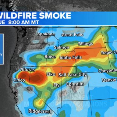 VIDEO: At least 5 Western states under red flag warnings