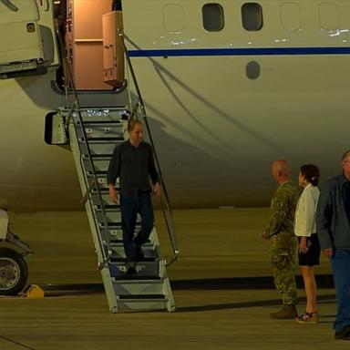 VIDEO: Freed Americans arrive in San Antonio