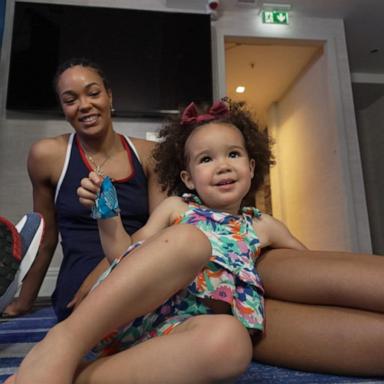 VIDEO: How Olympic athletes are juggling athletic career and motherhood