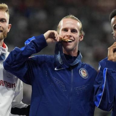 VIDEO: American runners take home gold in track and field at Paris Olympics