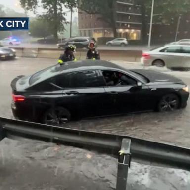 VIDEO: Storm system causes flooding along I-95 corridor