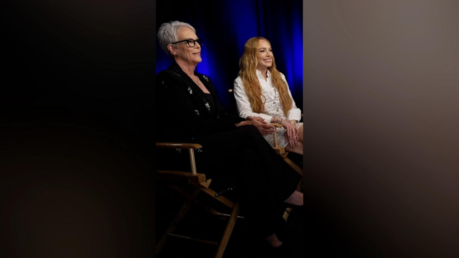 VIDEO: Jamie Lee Curtis, Lindsay Lohan say 'Freakier Friday' is a 'love letter to mothers'