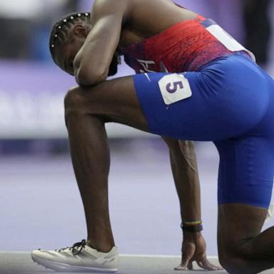 VIDEO: Noah Lyles wins bronze in 200M while battling COVID