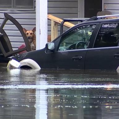 VIDEO: Tropical Storm Debby makes 2nd landfall