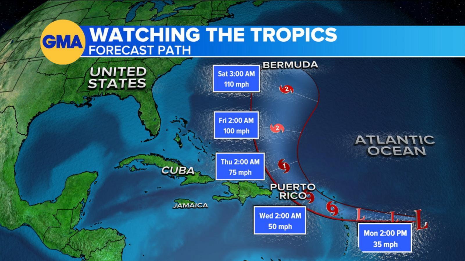 VIDEO: Tropical storm watch for Puerto Rico, US Virgin Islands