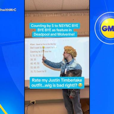 VIDEO: Teacher uses pop songs to teach elementary students