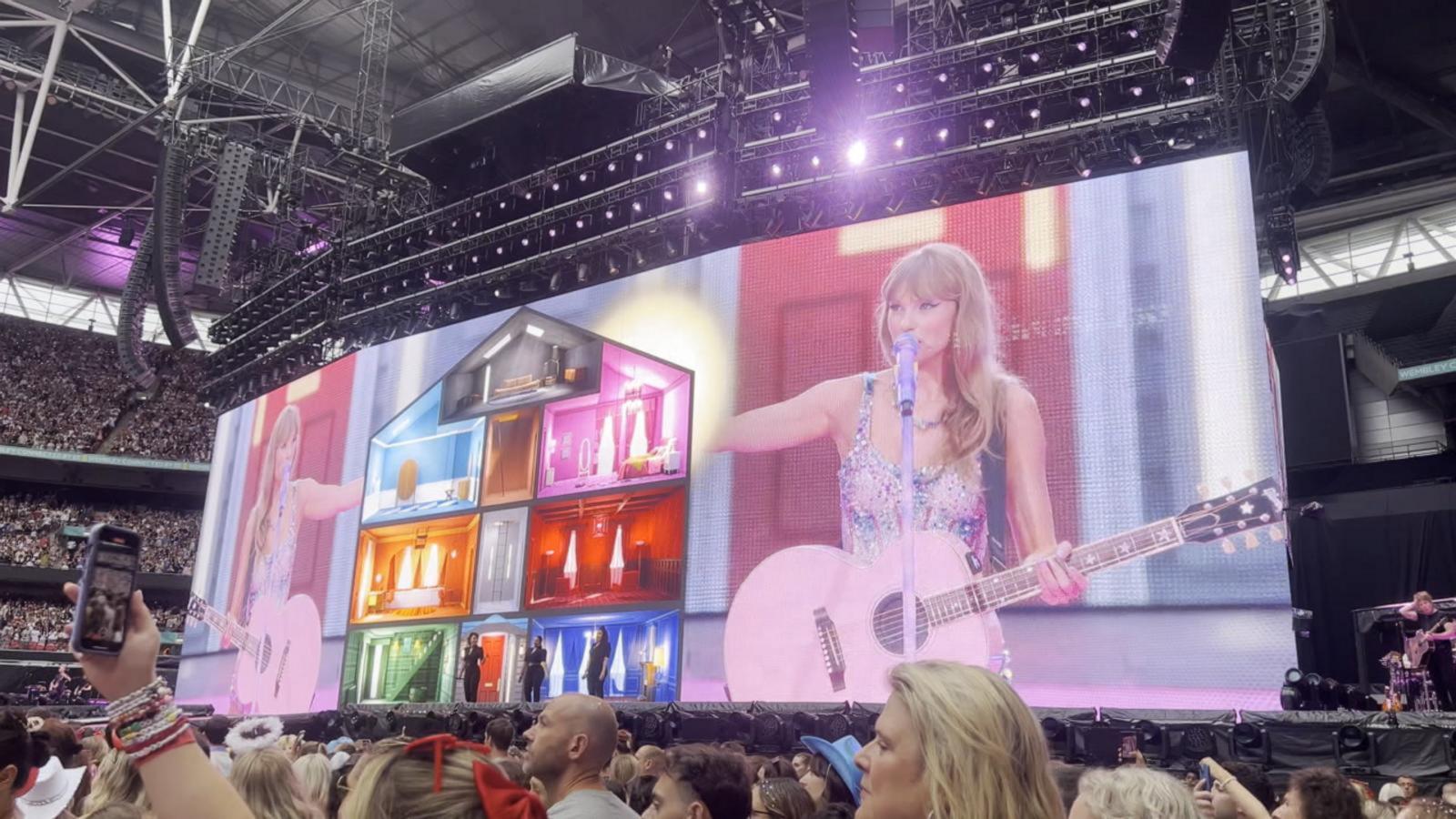 VIDEO: Taylor Swift returns to the stage in London